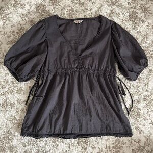 Elegant Black Women's Top